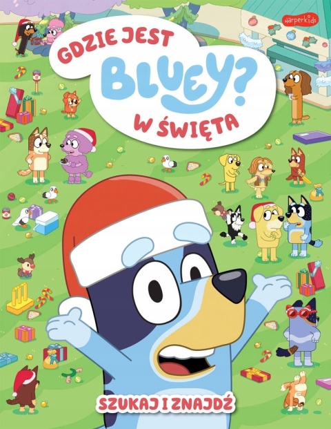 Gdzie jest Bluey w święta ? Szukaj i znajdź