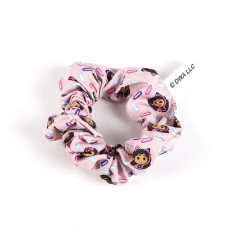 Gumki frotki scrunchies Koci domek Gabi zestaw 3 szt