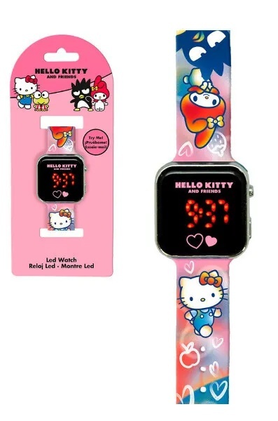 Hello Kitty My melody kotek zegarek dziecięcy na rękę cyfrowy LED
