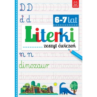 Literki Zeszyt ćwiczeń do nauki pisania liter szlaczki literopodobne
