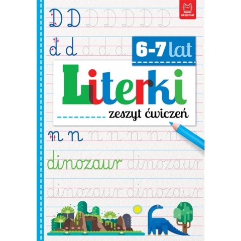 Literki Zeszyt ćwiczeń do nauki pisania liter szlaczki literopodobne