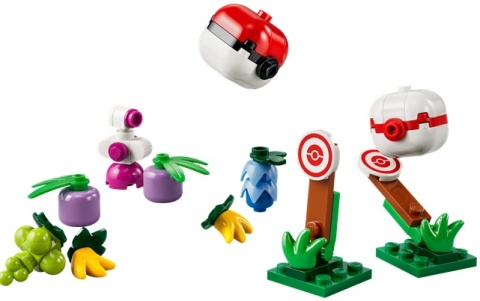 Klocki LEGO POKEMON 30730 Wyposażenie trenera pokeball z wyrzutnią