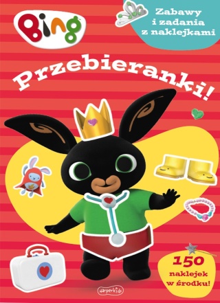 Bing przebieranki ubieranki zabawy i zadania z naklejkami