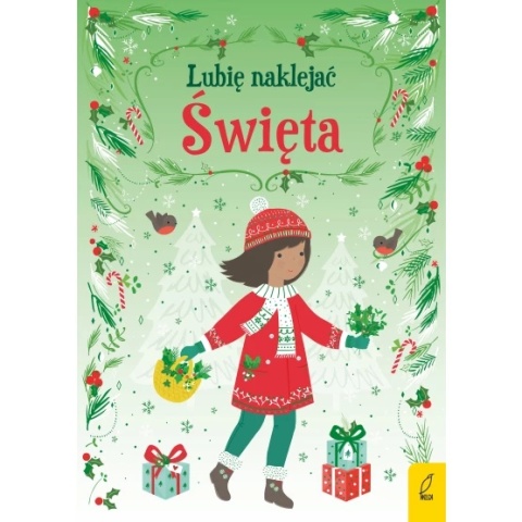 Lubię naklejać. Święta Boże Narodzenie Ubieranki zimowe