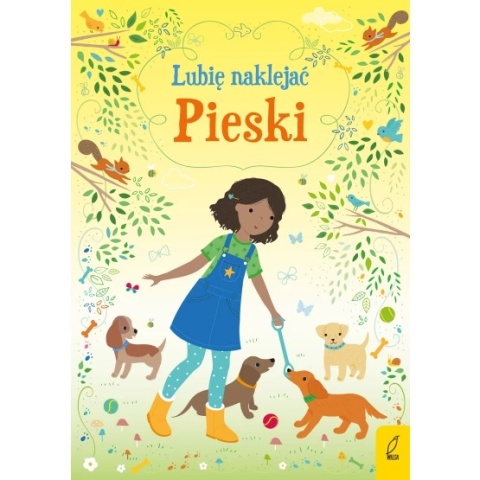 Lubię naklejać. Pieski ubieranki z pupilami