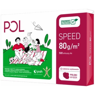Papier KSERO biały POLSPEED A4 80G 500 ark