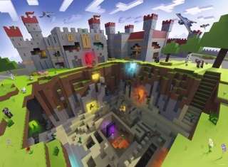 Puzzle dla dzieci 300 el Minecraft