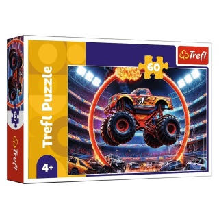 Puzzle 60 el. Auto Monster Truck Trefl 17404