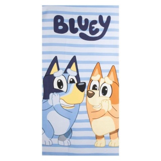 Ręcznik kąpielowy plażowy na basen szybkoschnący BINGO I BLUEY 70x140