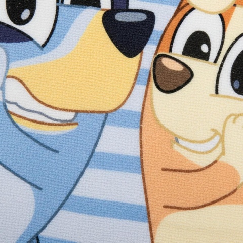 Ręcznik kąpielowy plażowy na basen szybkoschnący BINGO I BLUEY 70x140