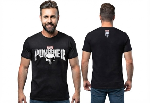 T-shirt bluzeczka męska Punisher koszulka dla faceta bawełniana M