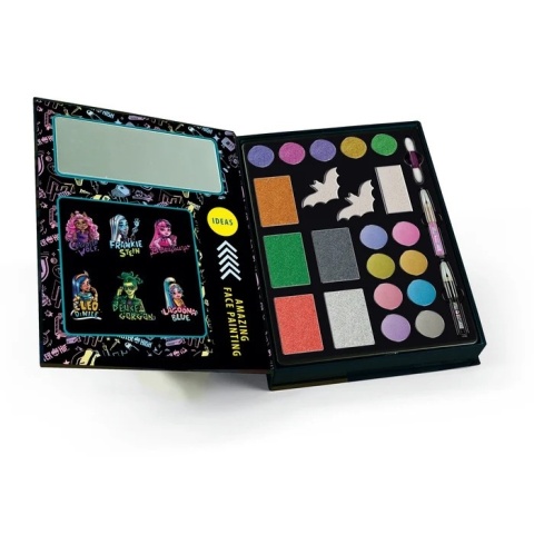 Zestaw do malowania twarzy makijażu z lusterkiem Monster High na Hallowen