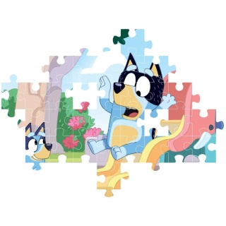 BLUEY BLUE super color Puzzle Clementoni Blue 104 EL 27171
