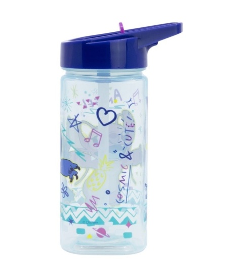 Bidon na wodęz ustnikiem i słomką Lilo i Stitch Angel kwadrat 530ml