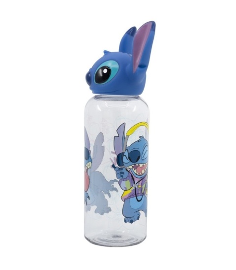 Butelka bidon Stich TRITAN Lilo i Stitch nakrętka figurka 3D