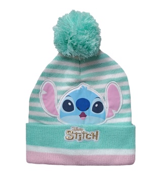 Czapka dziecięca Stitch ciepła jesienna zimowa dla dziewczynki 7-9 lat 54