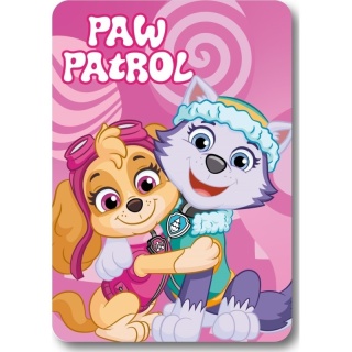 Koc kocyk polarowy PSI PATROL Skye i Everest 100x140 cm