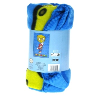 Kocyk koc polarowy pled narzuta Super Mario 100x140