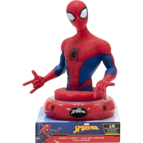 Lampka LED na baterie 3d SPIDERMAN figurka