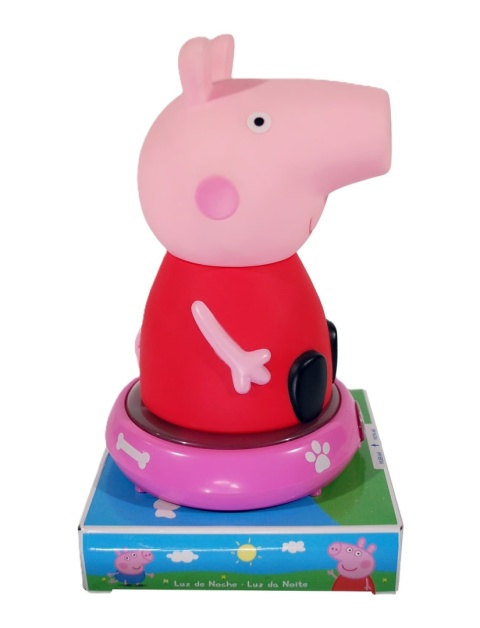 Lampka LED na baterie 3d ŚWINKA PEPPA figurka