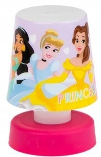 Lampka LED na baterie PUSH KSIĘŻNICZKI DISNEY