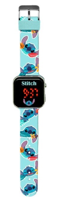 Lilo i Stitch Stich zegarek cyfrowy LED