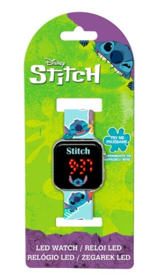 Lilo i Stitch Stich zegarek cyfrowy LED