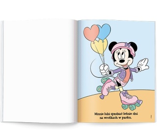 Myszka Mickey Miki kolorowanka wodna maluj wodą