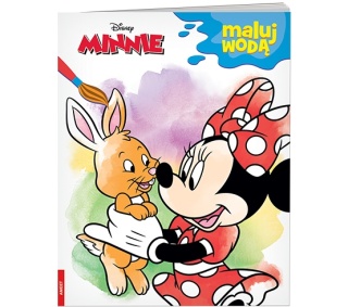 Myszka Minnie kolorowanka wodna maluj wodą