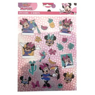 Naklejki zestaw metaliczne Myszka Minnie