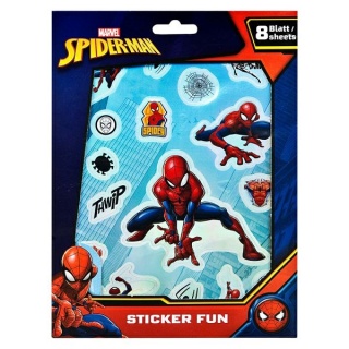 Naklejki zestaw metaliczne SPIDERMAN 330 szt