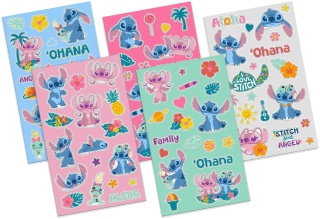 Naklejki zestaw naklejek nalepki Stich LILO I STITCH