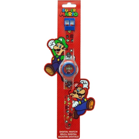 Super Mario zegarek elektroniczny na rękę dziecięcy