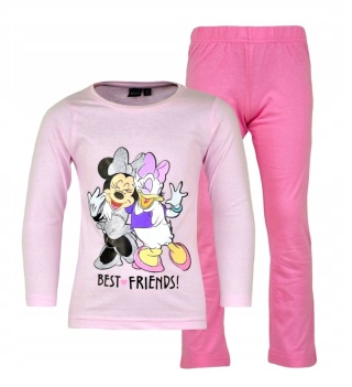 Piżama dziecięca Myszka Minnie piżamka dla dziewczynki bawełniana 122/128