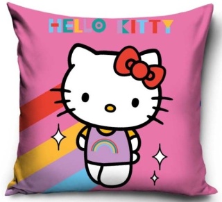 Poszewka na poduszki 40 x 40 cm kotek Hello Kitty My melody velvet
