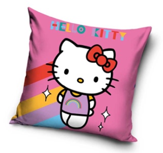 Poszewka na poduszki 40 x 40 cm kotek Hello Kitty My melody velvet