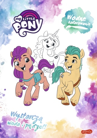 Przygody My little pony kolorowanka wodna wodne kolorowanie