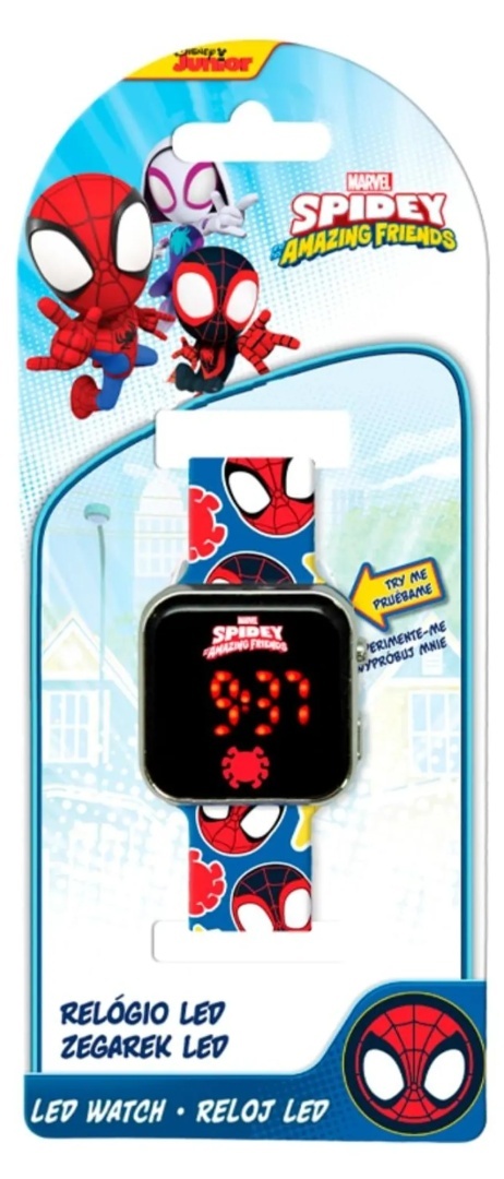 SPIDERMAN SPIDEY zegarek cyfrowy LED