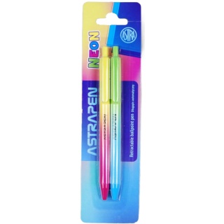 Długopis ASTRAPEN automatyczny 0,7 mm soft touch 2 szt