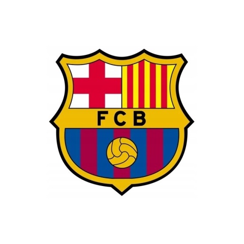 Ołówek trójkątny HB FCB FC Barcelona ASTRA 2 szt