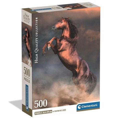 Puzzle Clementoni Kary dziki koń 500 EL 35595