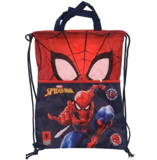 Worek na buty plecak sportowy gruby sznur Spiderman 42X35 cm