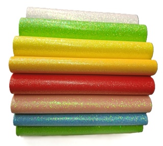 Zeszyt papierów kolorowych brokatowy fluo 8 kolorów B5 Aliga
