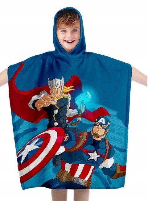 AVENGERS ponczo poncho ręcznik 55X110CM