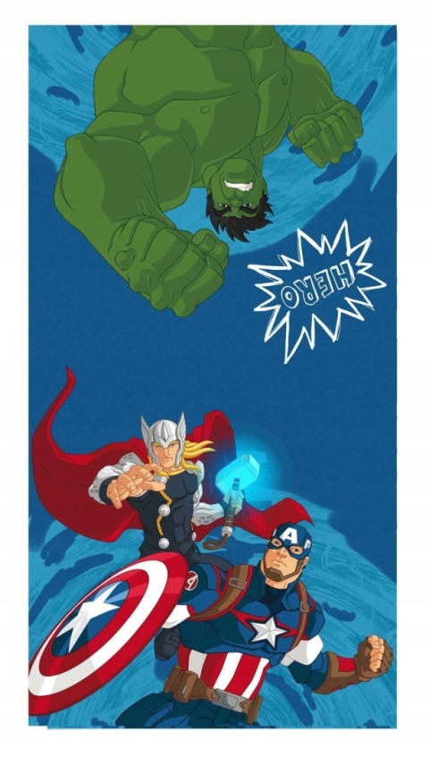 AVENGERS ponczo poncho ręcznik 55X110CM
