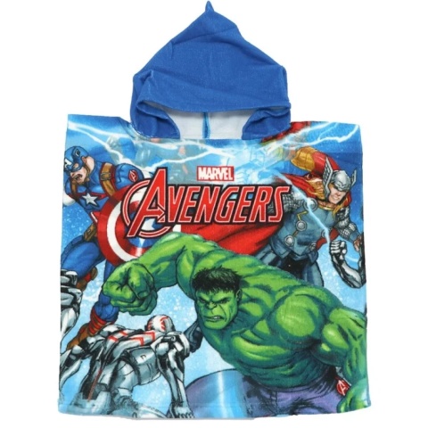 AVENGERS ponczo poncho ręcznik z kapturem 50X100