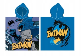 BATMAN ponczo poncho ręcznik kąpielowy bawełniane 55x110 cm