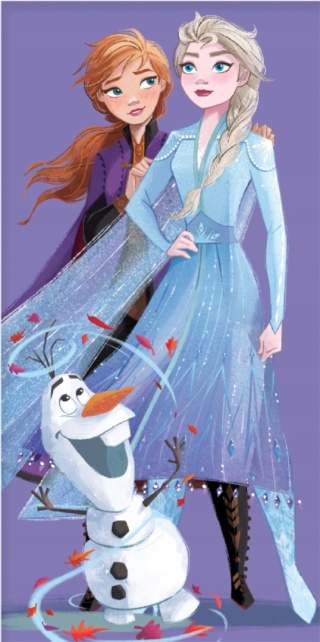 FROZEN KRAINA LODU II Ręcznik bawełniany 70x140