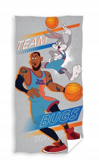 KOSMICZNY MECZ Ręcznik plażowy BUGS 70X140CM