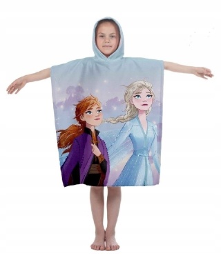 KRAINA LODU FROZEN ponczo poncho ręcznik 55X110